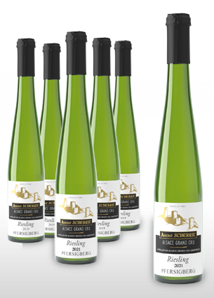 Prix discount ! Vin Riesling 2022 Grand Cru Pfersigberg par 6 Bouteilles discount - Achat de bouteille de vin blanc d'Alsace aoc discount                        