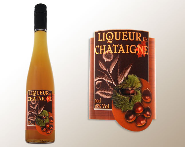 Liqueur de Châtaigne - Bouteille de 50cL